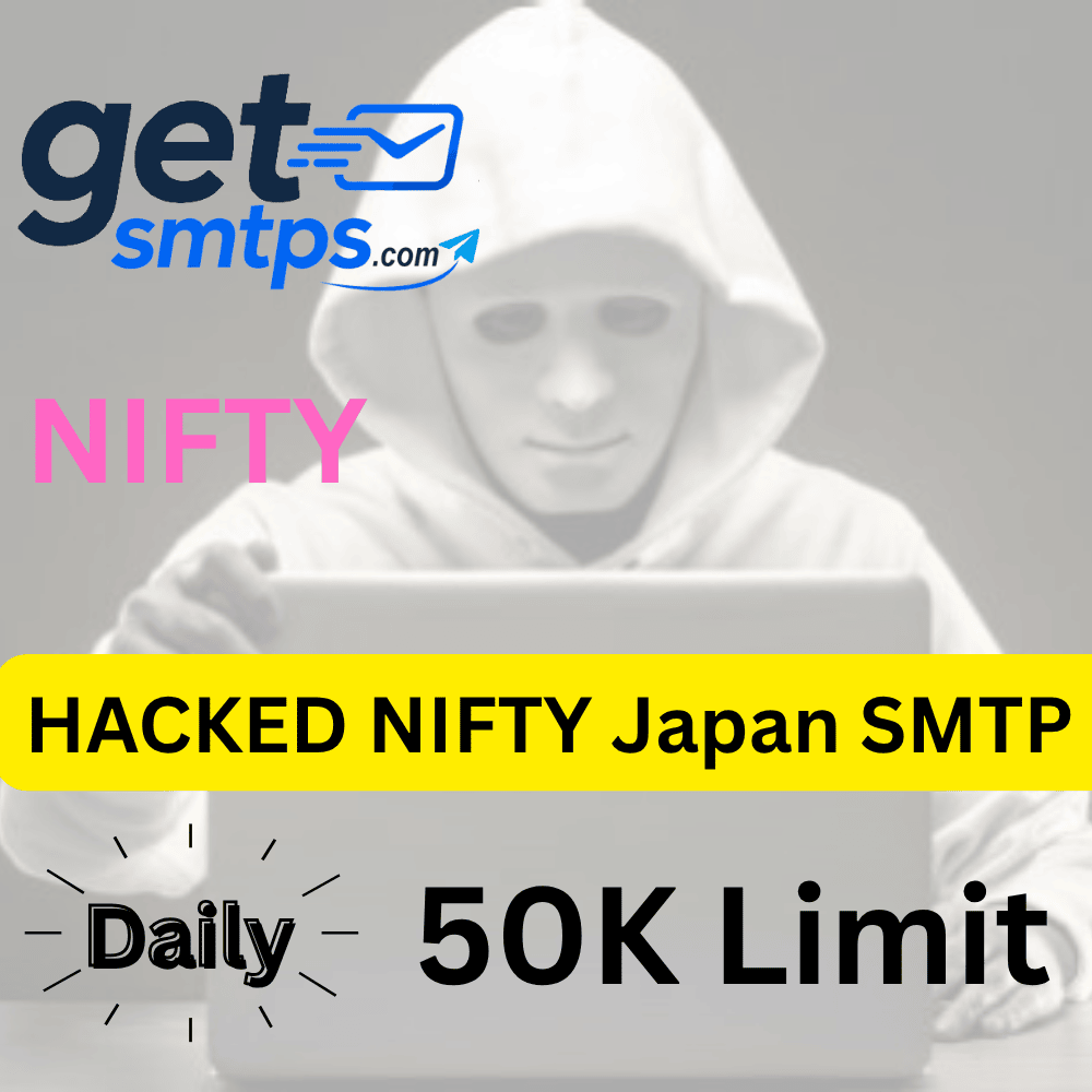 Nifty Japan SMTP With 50K Daily Sending Limit